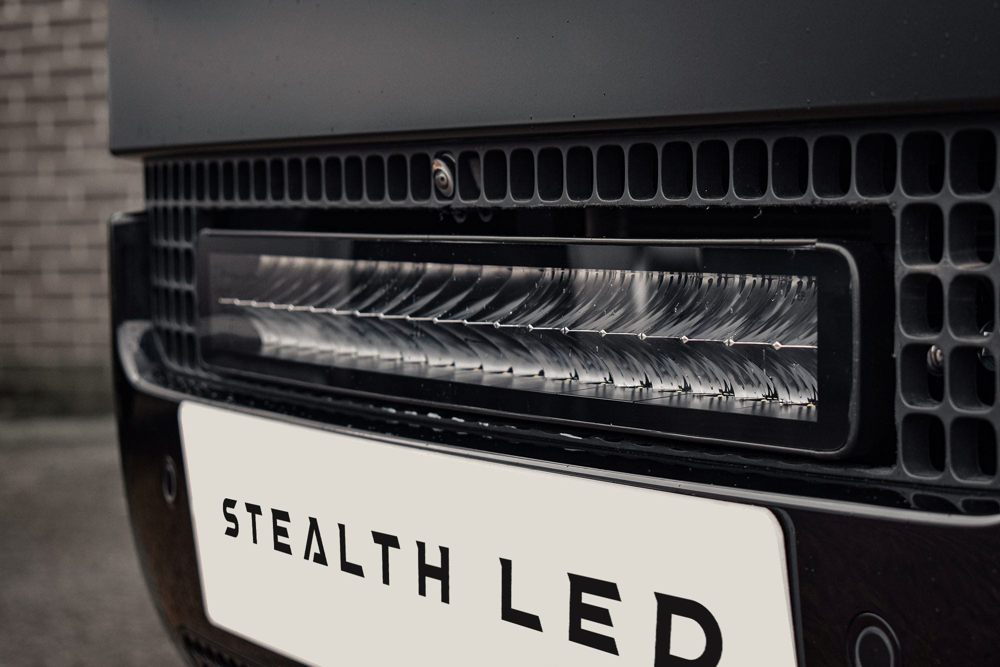 Land Rover Defender L663 2020+ Spyder Stealth 21-inch LED External Integration Grille Kit