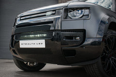 Land Rover Defender L663 2020+ Spyder Stealth 20-inch Luminous LED Integration Grille Kit