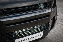 Land Rover Defender L663 2020+ Spyder Stealth 20-inch Luminous LED Integration Grille Kit