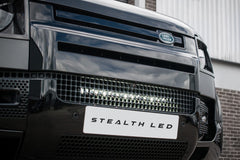 Land Rover Defender L663 2020+ Spyder Stealth 20-inch Luminous LED Integration Grille Kit