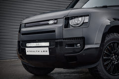 Land Rover Defender L663 2020+ Spyder Stealth 21-inch LED External Integration Grille Kit